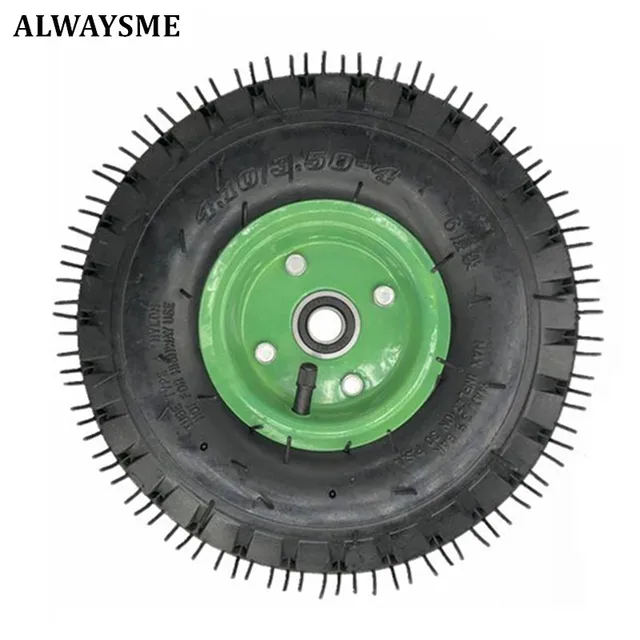 Mindig 10 "Vagy 4.10/3,50-4" Kerék, 5/8 "-Es Csapágy Lyukak A Kerti Kosárhoz