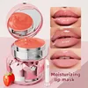 Rose Gold Air Cushion Lip Mask Removes Dead Skin Lightening Lip Lines Moisturizing  Dead Skin Repair Anti-cracking Lip Balm 1