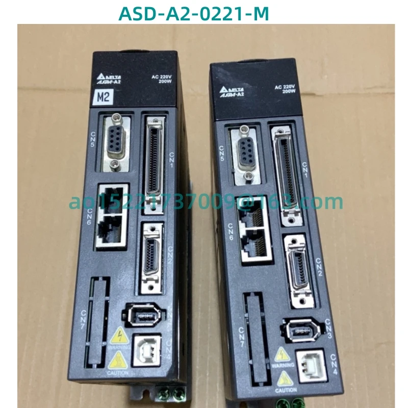 

Original Second-hand 9-layer new test is 100% OK AC Servo driver ASD-A2-0221-M 200W 200-230V 3PH/1.11A 1HP/1.92A 50/60Hz