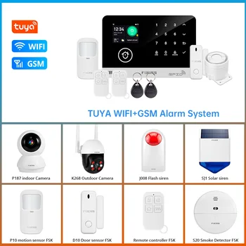 Tuya WiFi + GSM Smart Alarm System Kit and Individual Accessories 1