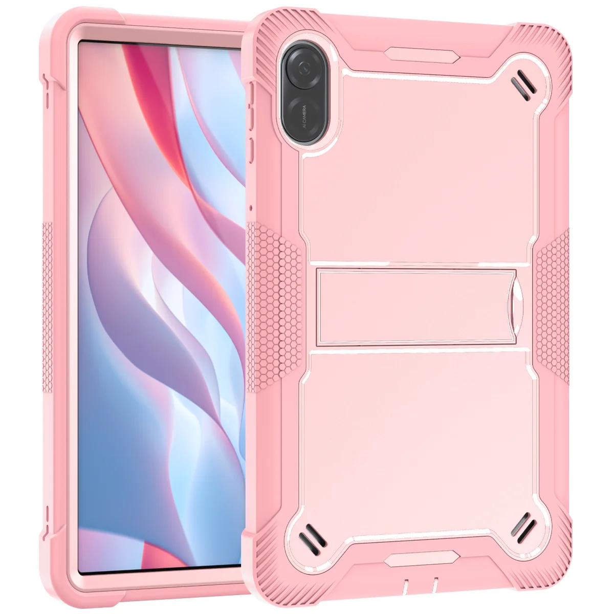 Durable Tri-Layer Kickstand Case with Shockproof Protection