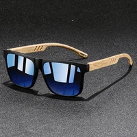 Mode Vintage carré cadre carré lunettes de soleil hommes femmes pêche conduite homme marque de luxe concepteur lunettes de soleil UV400 lunettes 4