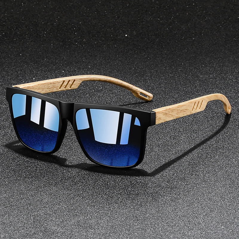 Vintage Square Frame Sunglasses Men Women Fishing Driving Man Brand Designer...