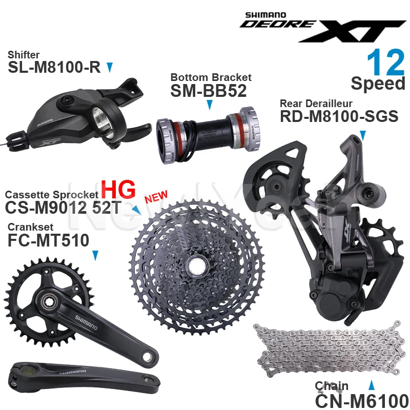 【SHIMANO】XTクランク前後ディレーラー&BBセット SHIMANO】XTクランク前後ディレーラー&BBセット パーツ