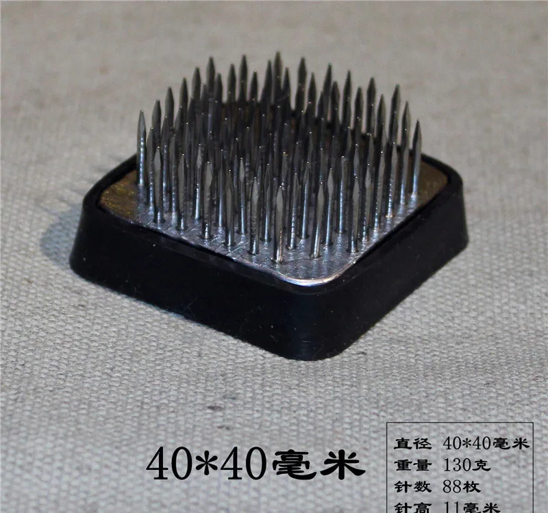 40x40mm Square Japanese Ikebana Flower Kenzan Floral Base Florist Tool