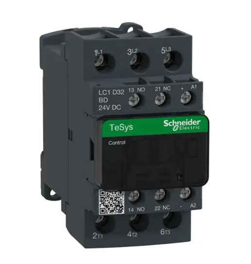 

LC1-D32BD LC1D32BD TeSys D-контактор 3P(3 Нет)-AC-3 - 32 A - 24 V DC катушки