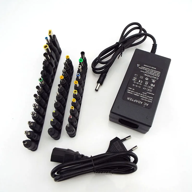 Universal Power suplly Adapter 96W 12V 16v 18v 19v To 24V Adjustable Portable Charger For pc Laptops Eu US AU Plug