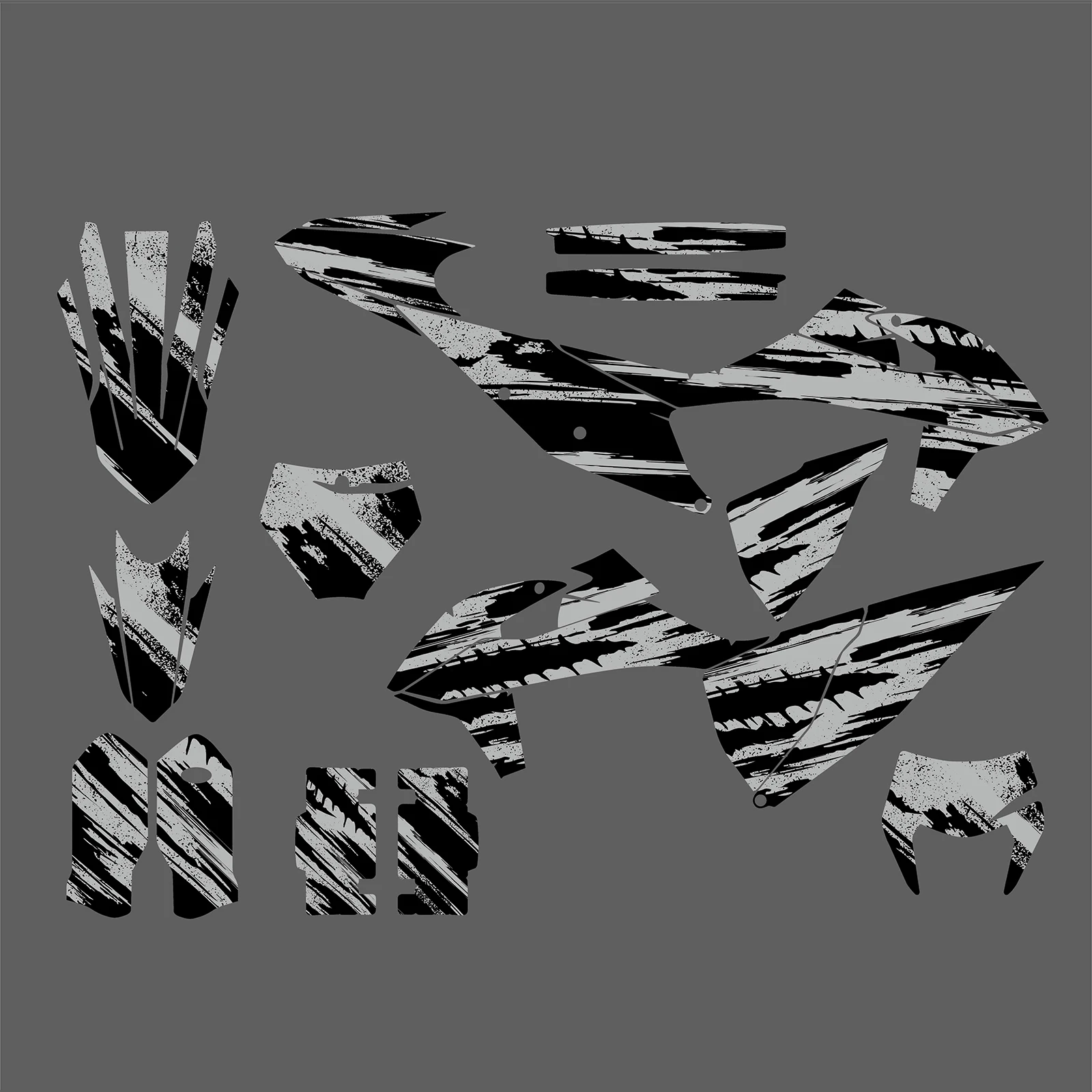 Für KTM 2020-2023 Motorrad Grafiken Hintergrund Aufkleber Aufkleber EXC 300 EXC 250 EXC XCW 125 200 250 300 350 450 500 Anpassen – Detail 5