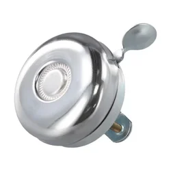 Retro Nostalgia Outdoor Bicycle Handlebar Bell - Classic Cycling Accessory (Silver)