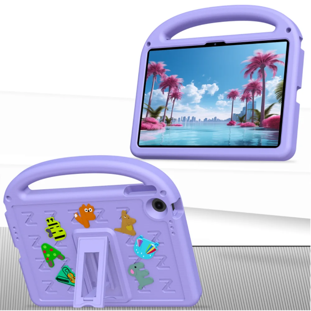Cartoon Kids Tablet Cover with Built-in Stand - Soft EVA Case