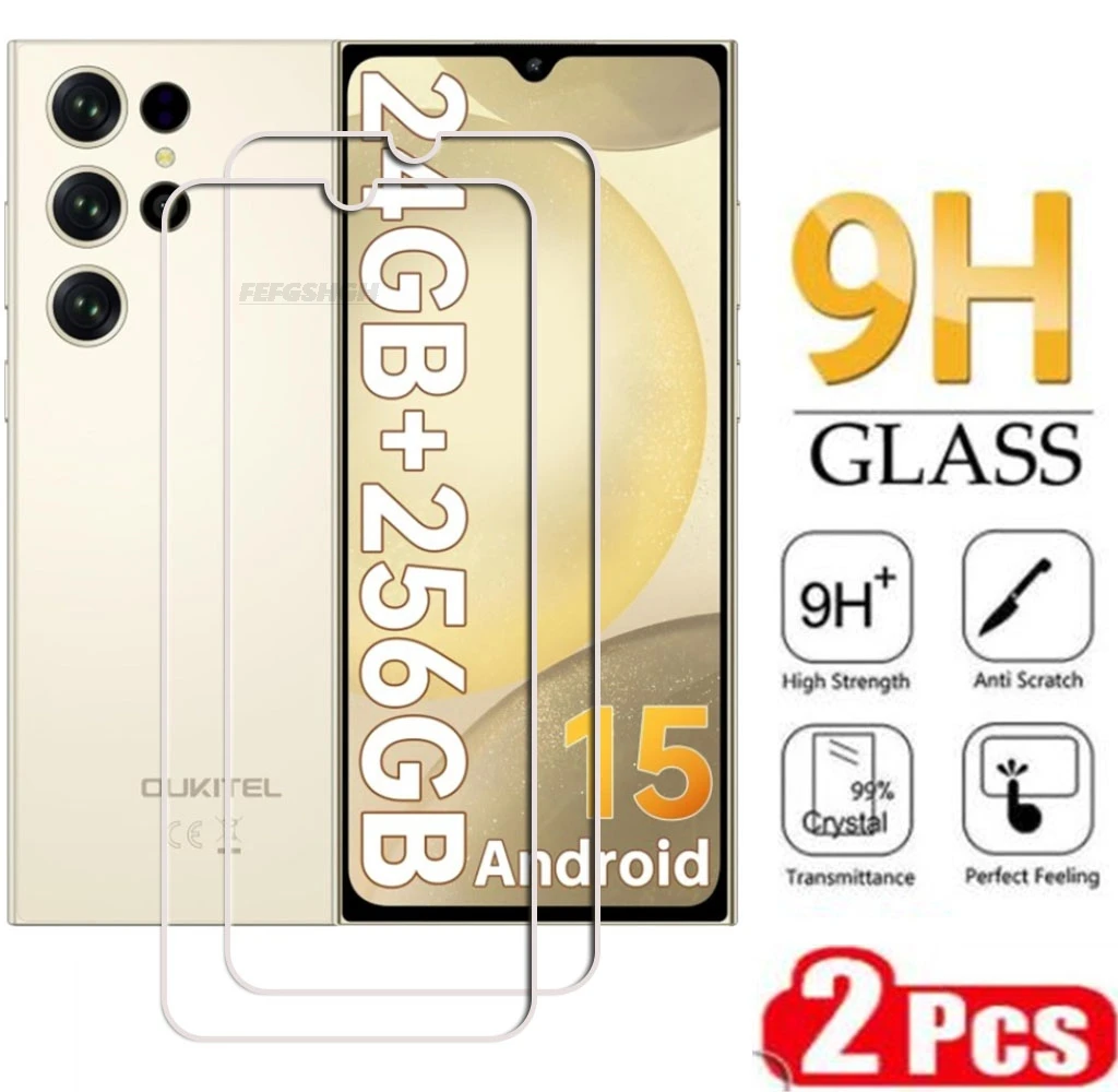Premium 2-Pack 9H HD Tempered Glass Screen Protector Film