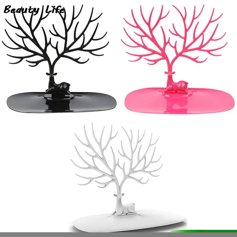 Deer Jewelry Rack Earrings Necklace Ring Pendant Bracelet Jewelry Display Stand Tray Tree Storage Organizer Holder jewelry storage rack