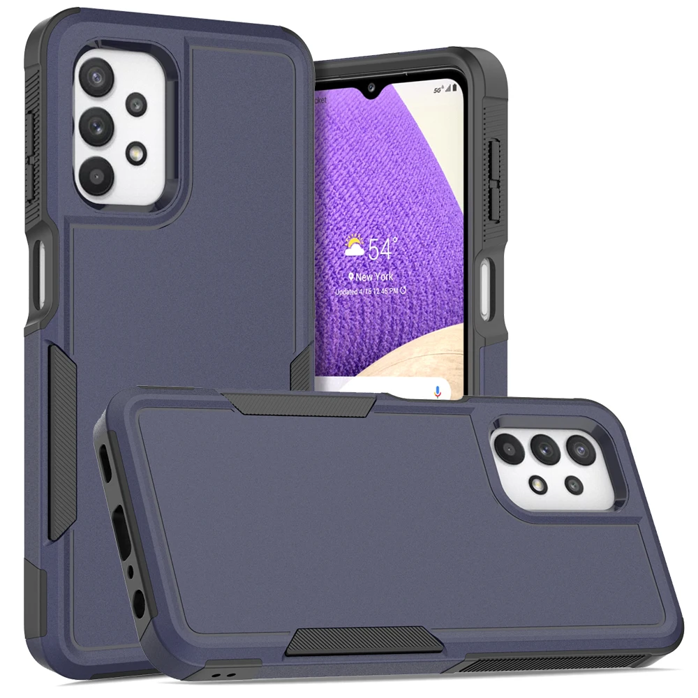 Hybrid Armor Shockproof Phone Case - Dual Layer 2in1 TPU/PC Shell