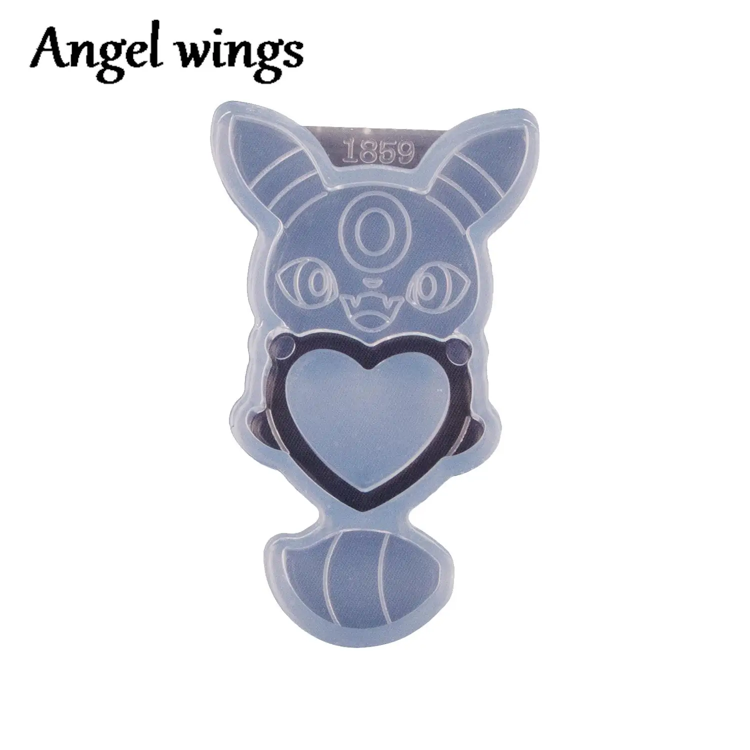 DY1839 Shiny Animales Anime Shaker Silikonform Harz Handwerk Epoxid Schokolade Fondant Sugarcraft Zucker Handwerk Formen DIY Kuchen – Detail 36