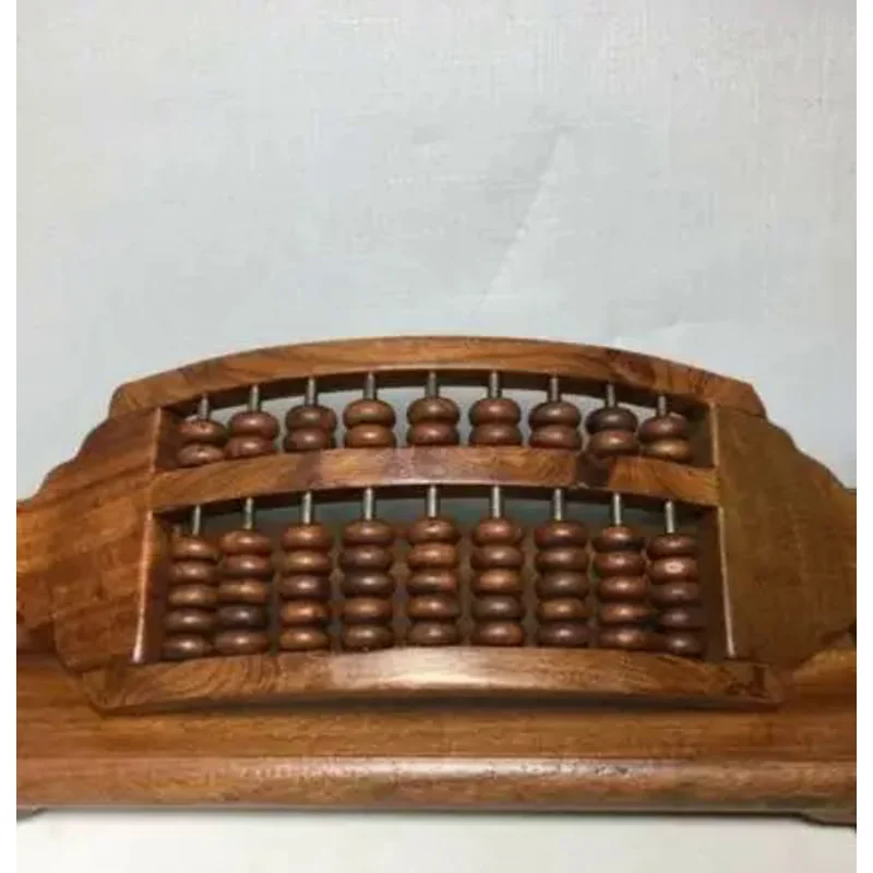 

Exquisite Old Chinese Boxwood Handmade Abacus Calculation Tool 2601