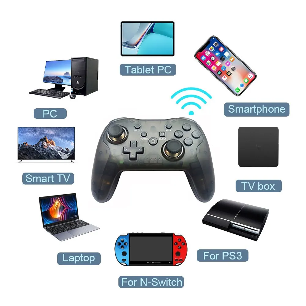 GAMINJA MG25Z Wireless Controller Bluetooth Gamepad For