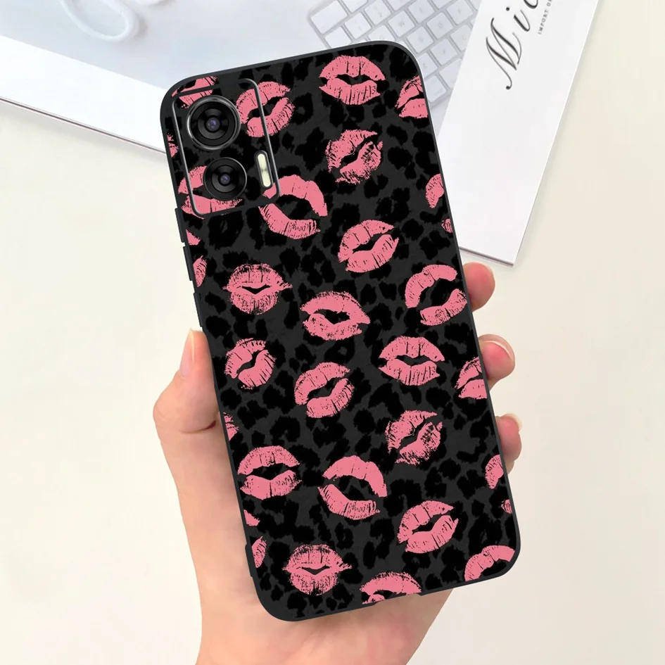 Cute Cartoon Tulip Shockproof TPU Phone Case - Anti-Fall Bumper Cover