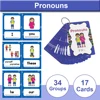 Montessori English Grammar Learning Cards Vocabulary Building Words Teacher Teaching Materials Kids Classroom Educational Toys 6