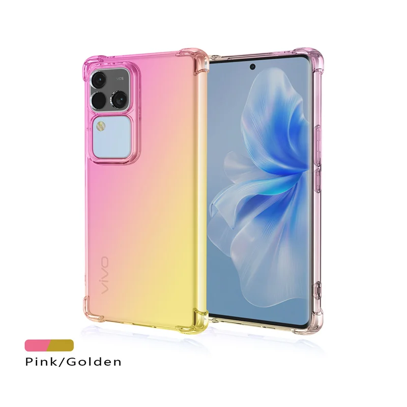 Shockproof Gradient Airbag TPU Protective Phone Case