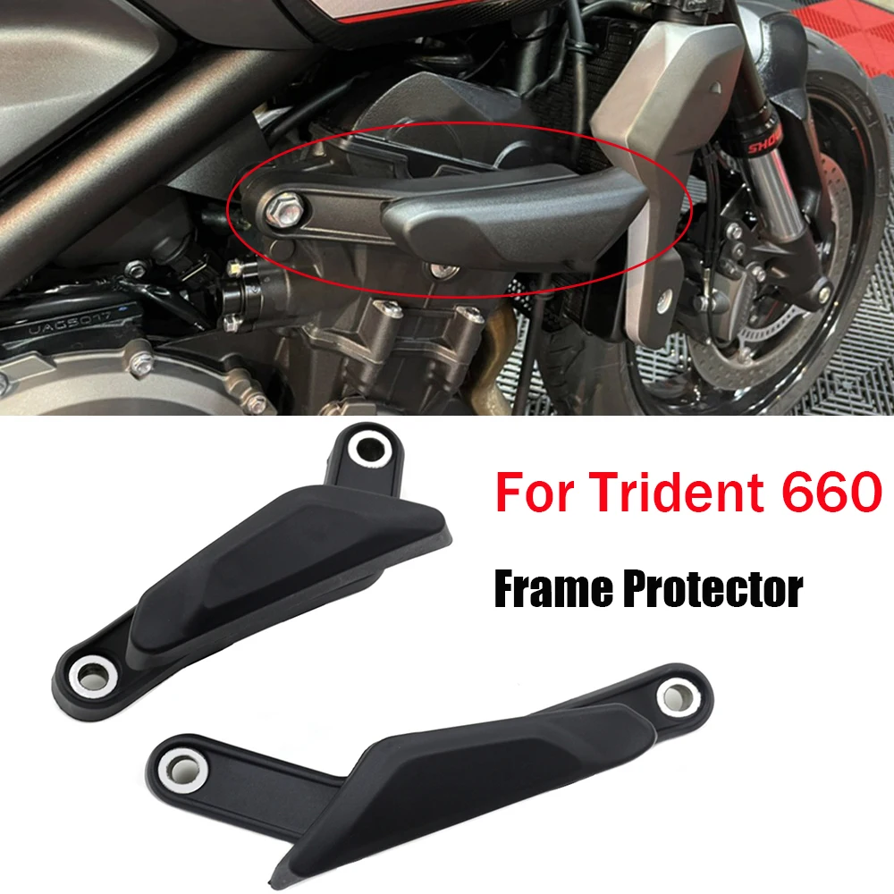 For Trident 660 2021 For Trident660 Frame slider Crash Protector