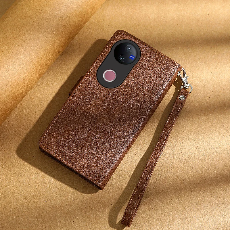 Elegant Leather Wallet Flip Case - Premium Protection
