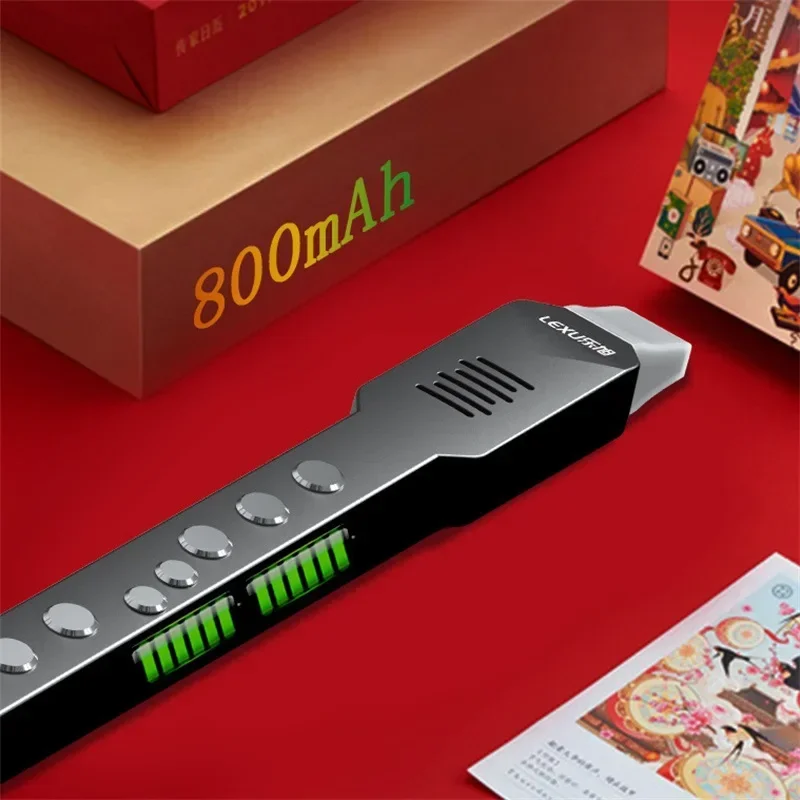 Mini Saxophone Flute Built-in Battery Pocket Simulated Sax Music Electronic Wind Instrument With Several Hours Operation Time