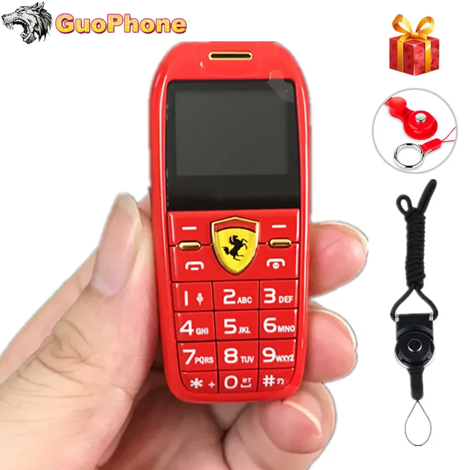 Mini teléfono móvil F488, llave de coche de 1,0 pulgadas, Sim Dual, MP3,  marcador Bluetooth, llamada de voz mágica, tamaño de dedo, teléfonos móviles  pequeños baratos - AliExpress