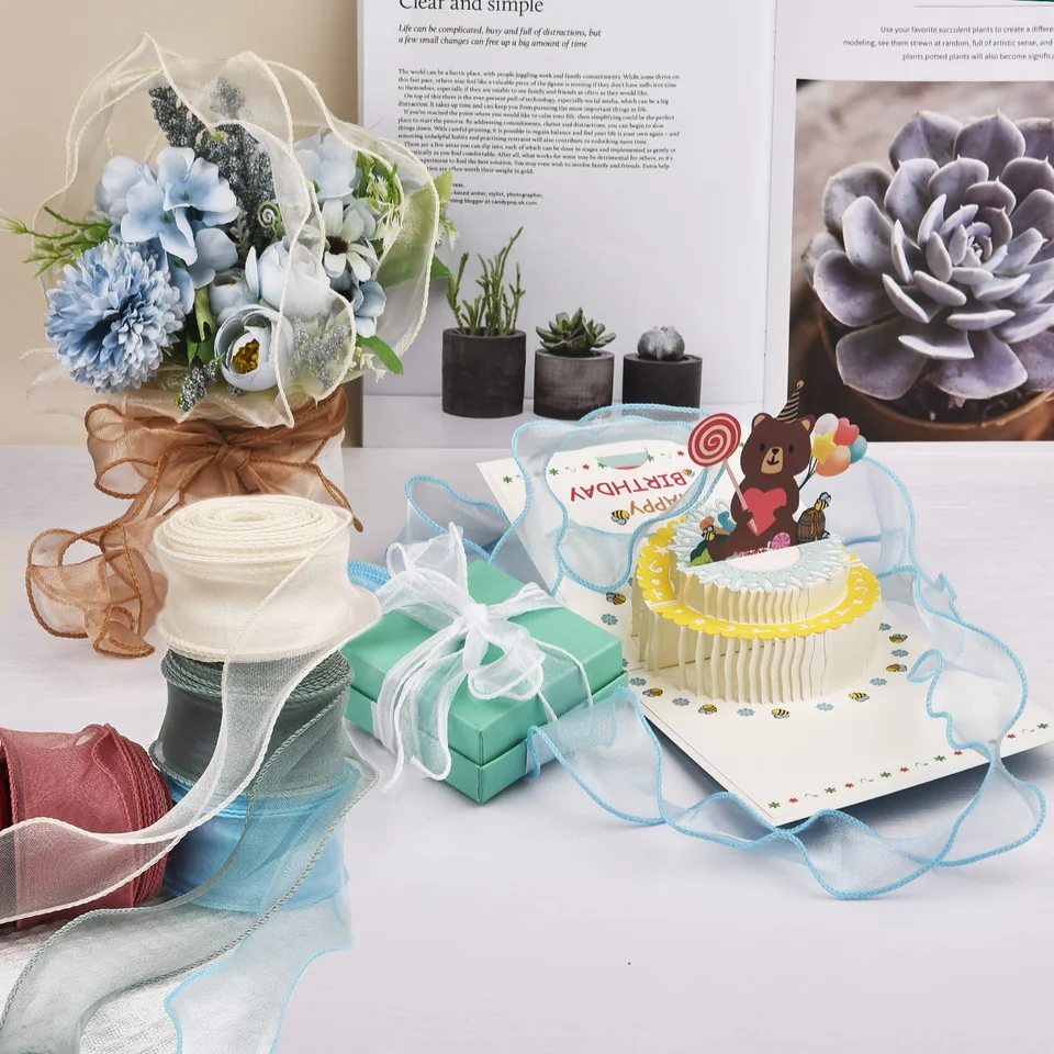 3 Pezzi Nastri In Organza, Nastro di Raso In Organza,per Artigianato, Scrapbooking Decorativo,Artistico, Feste, Bouquet, Decorazioni per Ghirlande e Fiocchi Regalo 3 Pezzi Nastri In Organza, Nastro di Raso In Organza,per Artigianato, Scrapbooking Decorativo,Artistico, Feste, Bouquet, Decorazioni per Ghirlande e Fiocchi Regalo