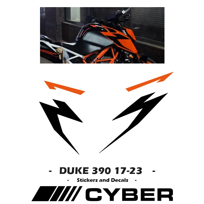 Motorcycle Fairing Shell Sticker Decal Full Car Stickers Big R Sticker Duke390 250 for KTM Duke 390 250 17 18 19 20 21 22 23 motorcycle stickers new tail shell rear fairing sticker decal 250 390 duke 890 same style duke390 for ktm duke 390 17 23