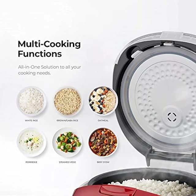 Rice Cooker 2 Cups (Uncooked), Electric Cooker, Portable Multi Cooker for  White/Brown Rice Oatmeal and More, Nonstick Inner Pot - AliExpress