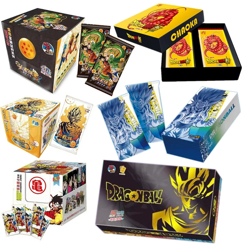 Dragon Ball Card Son Goku Rare Bronzing Sp Flash Card Ssr Gold Card Deluxe Collector Edition Anime Character Cards Regali Per Bambini