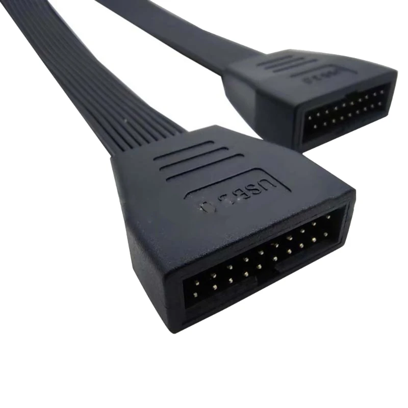 마더보드용 내부 익스텐션 어댑터, USB 3.0 익스텐션 케이블, 19/20 핀, 도매