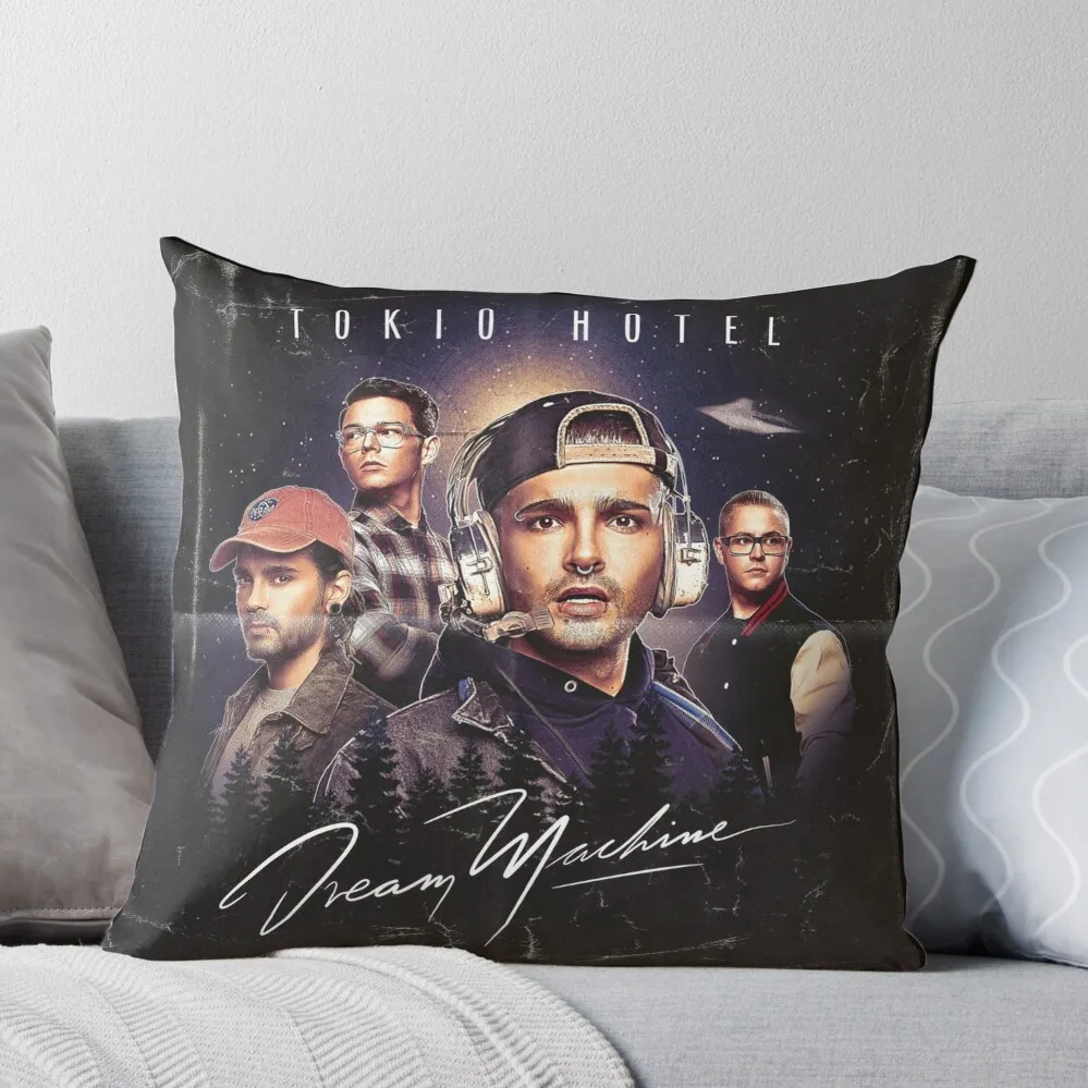 Toyio Hotel Dream Machine Album Throw Pillow Cuscini Per Divani Fodere Per Cuscini Federe Decorative Per Capodanno Cuscini Per Letto