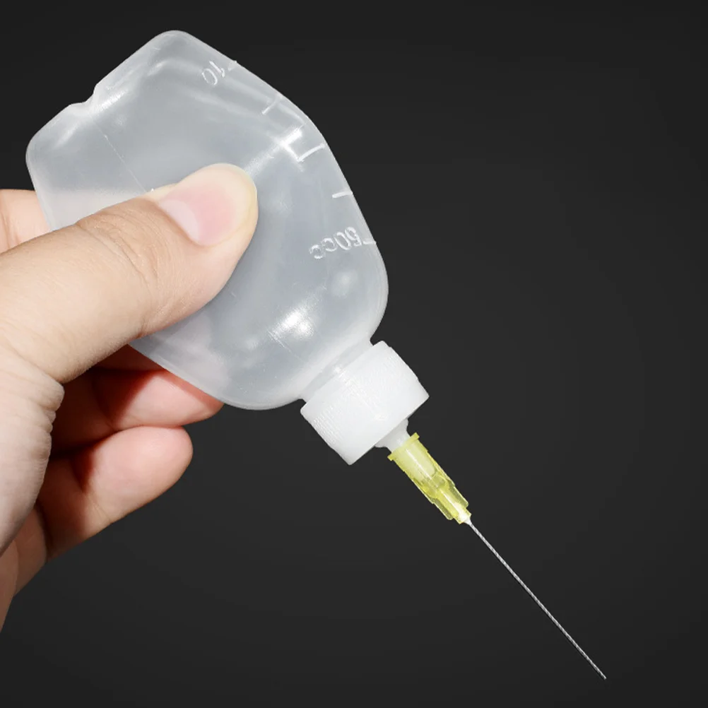 Wood Glue Bottle Dispensing Bottle Golf Club Paint Needle Top Bottles Hair Dye Applicator Glue Dispenser Washable Reusable Oil