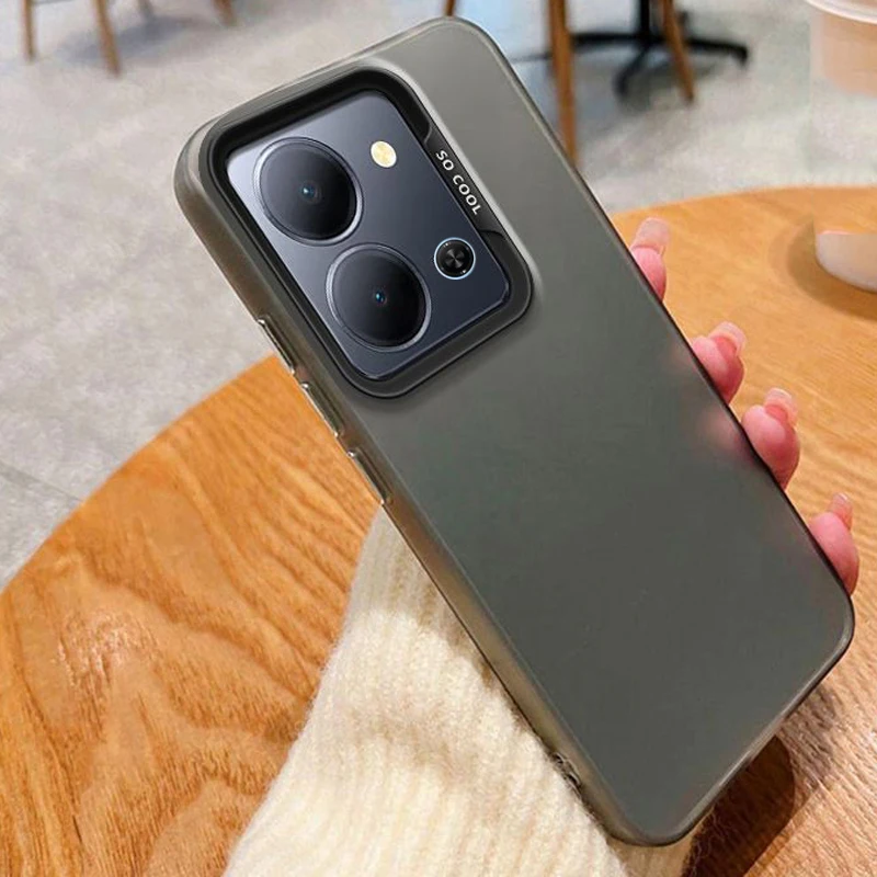 Luxury Metallic Aurora Matte Phone Case Cover