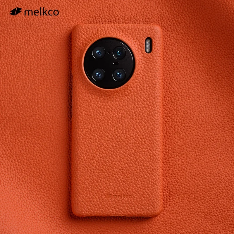 Противоскользящий телефон из натуральной кожи Melkco чехол Vivo X90 Pro Plus & X90Pro, однотонная Роскошная защитная задняя крышка из воловьей кожи