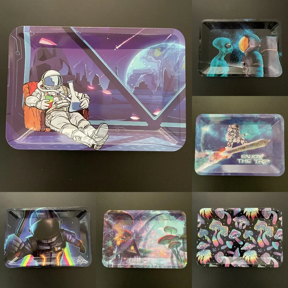 Metal Rolling Tray 180*125mm Smoking Accessories rolling tray,tobacco smoking accessories,smoking accessories