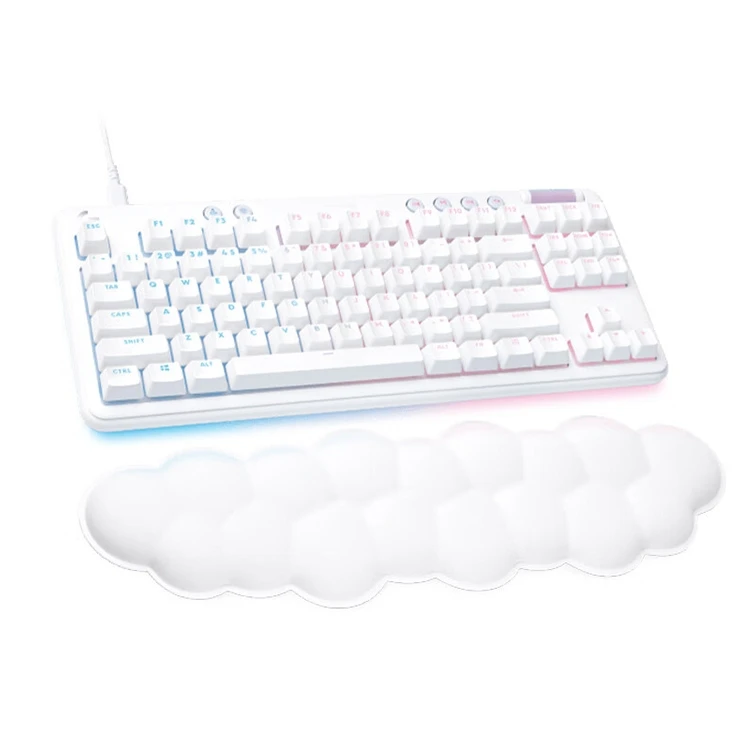 

Original Aurora G713 RGB Wired Game E-sports 87-key Mechanical Keyboard with Palm Support