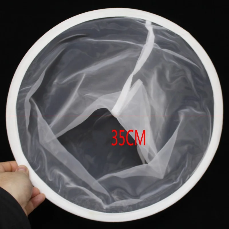 150 Mesh Nylon Sieve Mesh Honey Filter Pure Funnel Shape Strainer Net Screen Beekeeping Supplies Tool Impurity Filter Cloth