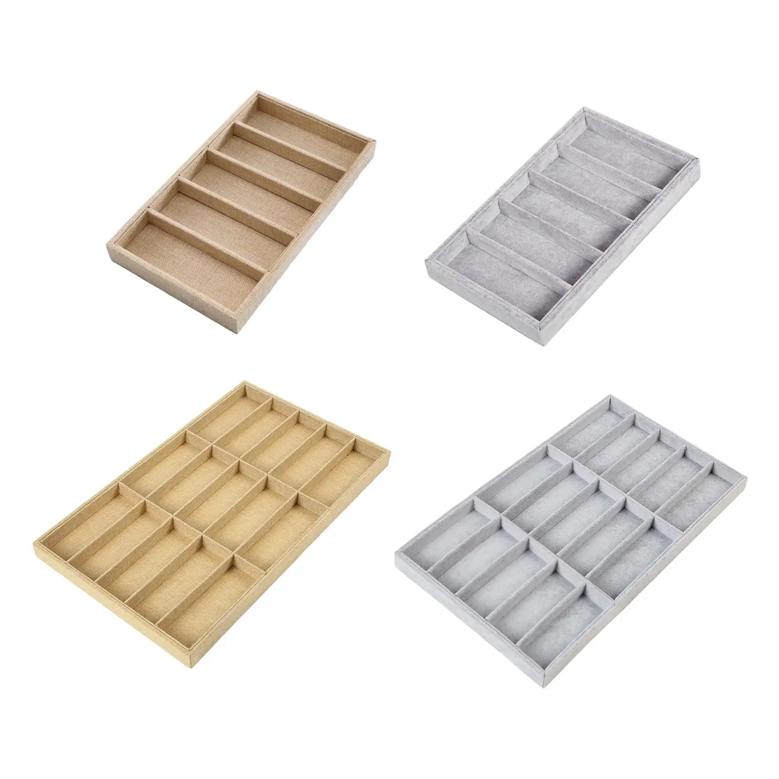 

Glasses Display Tray Glasses Display Storage Box Durable Eyewear Storage Case for Living Room Bedroom Apartment Store Tabletop