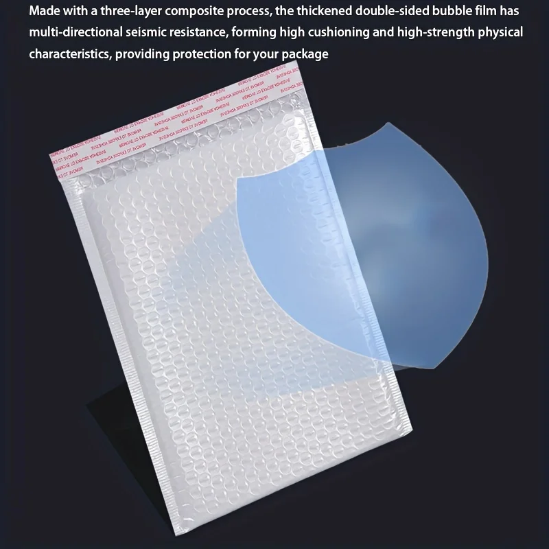 9.5x6inches bublina mailers bílý poly čalouněný obálek střední mailing neprůhledný balení poštovní sebe pečeť vodotěsný doprava pytle