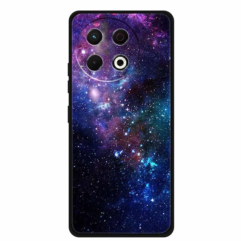 Black Silicone Soft Phone Case - Protective Back Cover