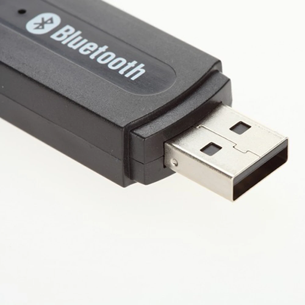 Bluetooth-Compatible Wireless 3.5MM Stereo Audio Receiver USB Dongle For Aux Speaker Drive-Free Music Receiver Adapter