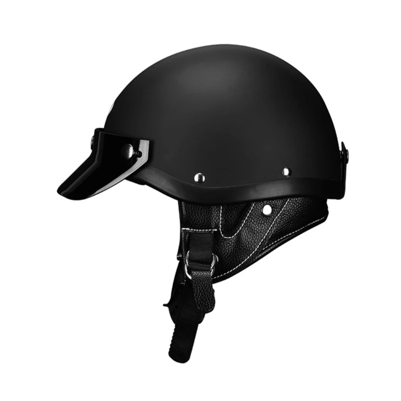 

Retro Scooter Helmet Moped Helmet with Safety Goggles Motorbike Accessories Comfortable Wearing Helmet for Women Men R2LC