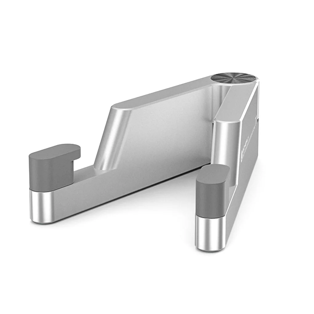 

Mobile Phone Table Holder Collapsible Silicone Aluminum Alloy Tablet Stand Home Office Hotel Travelling Bracket Silver