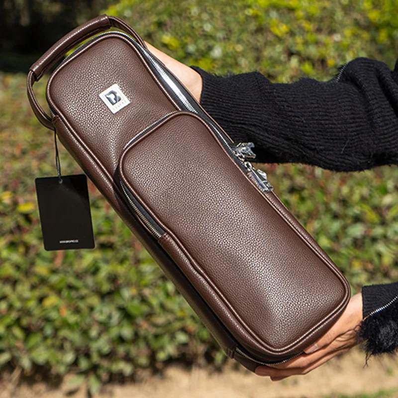Bropro 16-Loch 17-Loch Flöten-Rucksack Tragbare Transporttasche Instrumenten-Aufbewahrungsbox – Detail 15