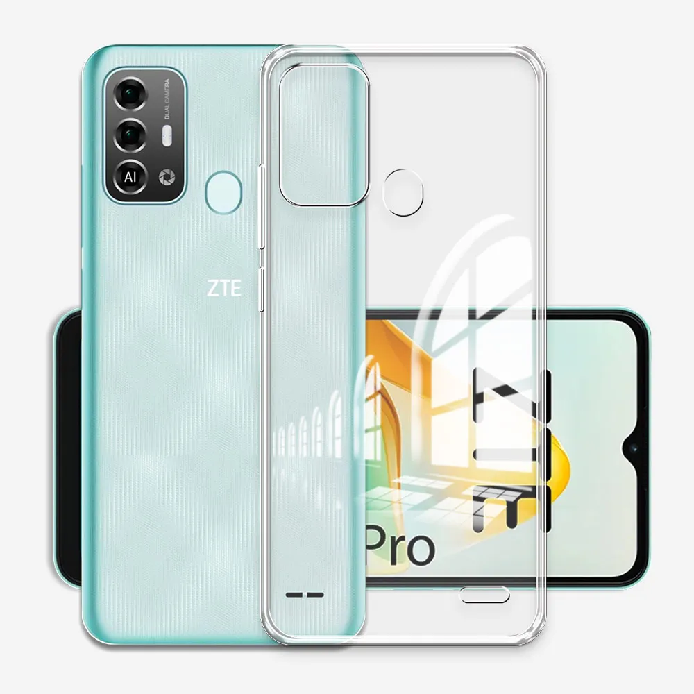 Clear Soft Silicone Phone Case with Bumper Coque and Anti-Slip Grip