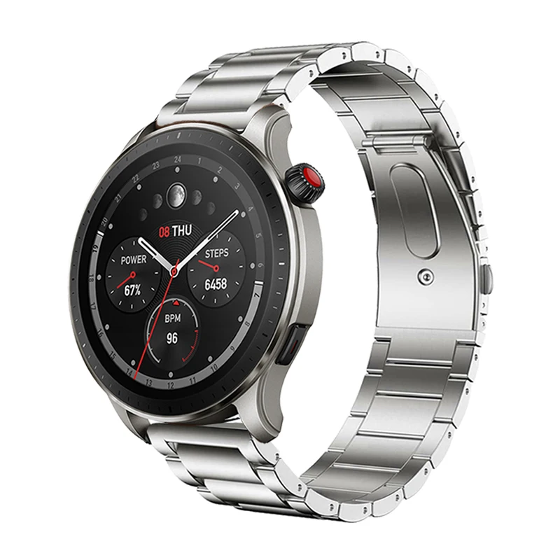 22mm ݼ ð  Amazfit GTR 4 Ʈ ġ η ƿ ޽  Amazfit GTR 3/3 Pro/GTR 2/GTR 2E Ʈ