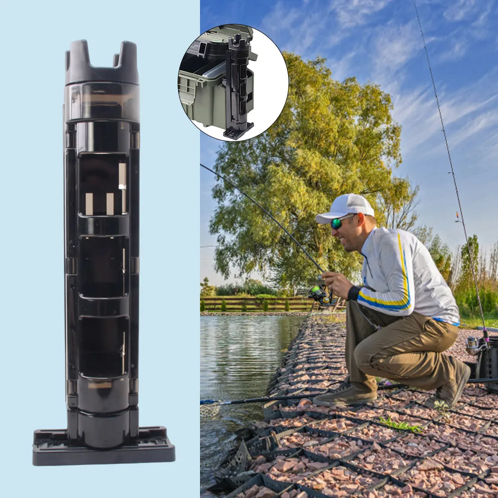 Angelbox-Rutenhalter Angelbox-Rutenständer Angelzubehör für Opass Meiho Versus Daiwa 낚시받침� – Detail 6