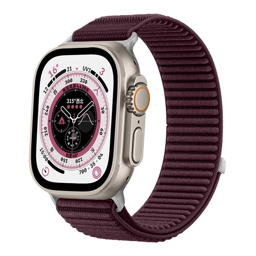 Nylon Loop Strap for Apple Watch - Stylish and Durable Replacement Bracelet